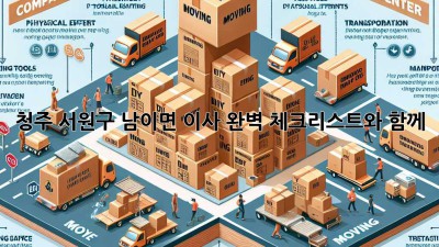 청주 서원구 남이면 이사, 완벽 체크리스트와 함께!